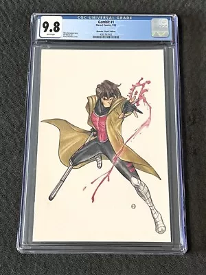 Gambit #1 - CGC 9.8 - PEACH MOMOKO VIRGIN VARIANT - Marvel Comics • $299