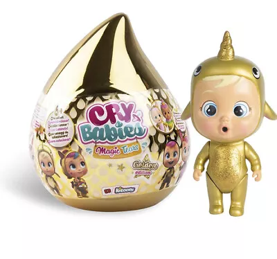 £10 • Buy Cry Babies Magic Tears Gold Edition. Blind Surprise Doll With 9+ Accessories.