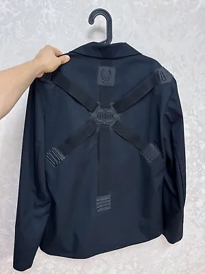 Cyberdog London Blazer Jacket Cyber Punk Avant Garde Back Stripes Size Large • $249