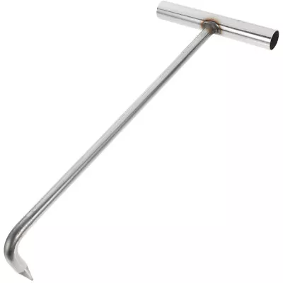 Manhole Cover Lifter Hook T-Shaped Sewer Pig Thick- • $36.34