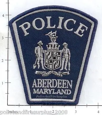 Maryland - Aberdeen MD Police Dept Patch • $5.95