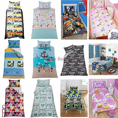 £15.99 • Buy Novelty Duvet Cover Set - BNIP - Quilt Bedding Double Single Toddler Cotbed