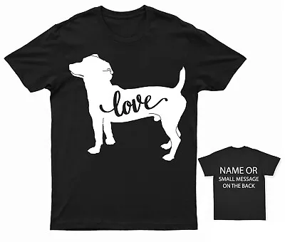 £14.95 • Buy Love Jack Russell Terrier. Funny Gift For Pet Lovers Dogs T-shirt