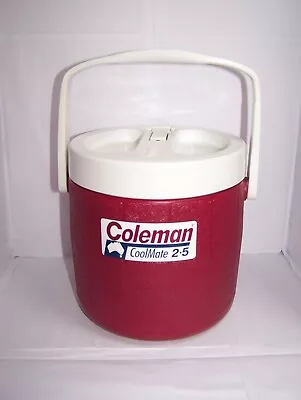 Coleman Coolmate 2.5 Drinks Container Camping Beech Australian 1988 • £20