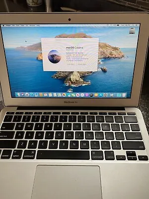 MacBook Air 11  256GB SSD 8GB RAM I7 2GHz A1465 2012 Catalina 172 Cycles • $165