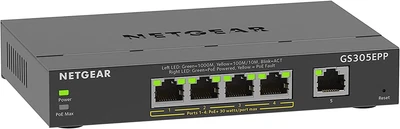 $197.78 • Buy GS305EP-100AUS 5-Port 63W Gigabit Ethernet Plus Poe Switch