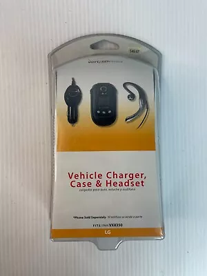 Verizon LG Voyager Venus VX8350 Car Charger Case Headset • $10