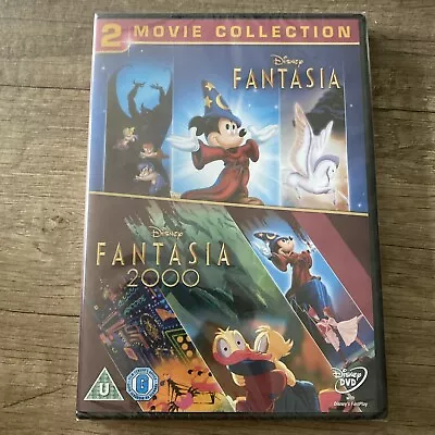 Fantasia/ Fantasia 2000 NEW SEALED  DVD SLIM BOX SET • £10.99