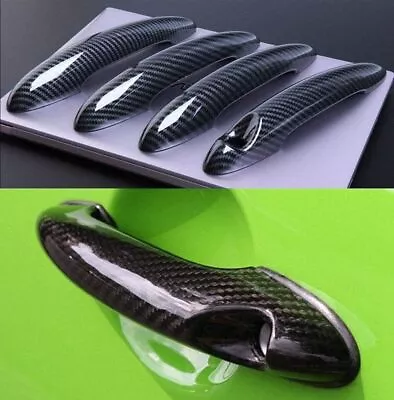 For BMW MINI R60 11-16 COUNTRYMAN Cooper S Carbon Fiber Door Handle Cover Trim • $37.99