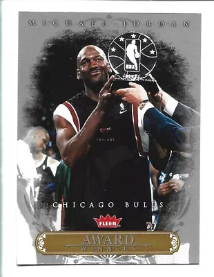 Michael Jordan 2007-08 Fleer Box Set #AW18 Award Winners • $3.63