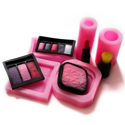 1PC Makeup Tool Silicone Mold Mixed Color Molds DIY Making Cake Fondant Charms • $16.73