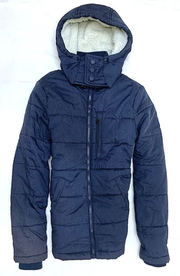 Men's  Boys Size Superdry Padded Puffer Hooded Parka Jacket Coat  Small 36  • £14.99