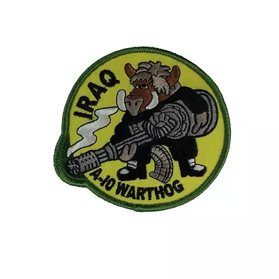 IRAQ A-10 WARTHOG ROUND PATCH - Color - Veteran Owned Business. • $10.78