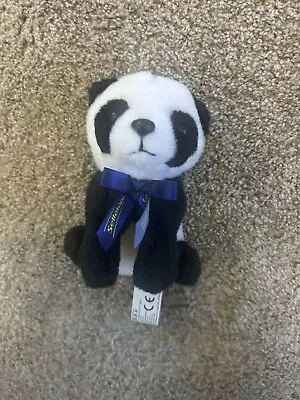 Special Sellotape Branded 5  Panda Soft Plush Collectable Toy • £4