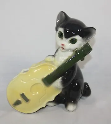 $29.96 • Buy Vintage Royal Copley Planter Cat With Fidel Nursery Rhyme Baby Planter Unisex 