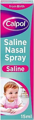 £4.50 • Buy Calpol Saline Nasal Spray, 15ml NEW UK