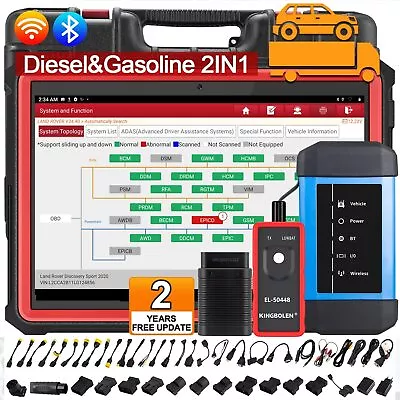 2023 LAUNCH X431 PRO3S + HDIII HD3 Heavy Duty Truck OBD2 Diagnostic Scanner Tool • $1445