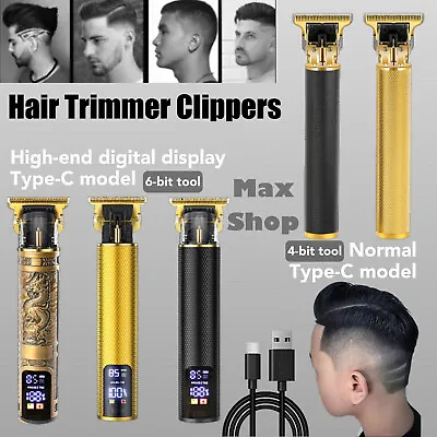 MAX Men Portable Electric Hair Trimmer Clippers Beard Shaver Cutting Cordless AU • $20.99