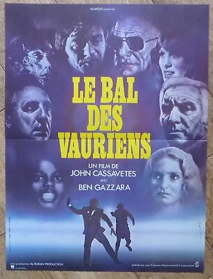 KILLING OF A CHINESE BOOKIE Cassavetes Original SMALL French Movie Poster '78 • $39