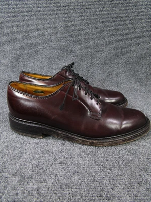$169.99 • Buy Vintage Florshiem Imperial Shell Cordovan V Cleat 5 Nail Blutcher 8.5 D Burgundy