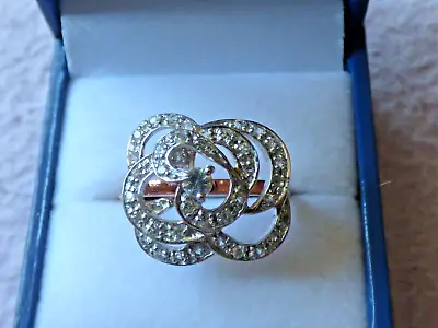 Natural Ceylon White Sapphire Ring  - Cavill Designer Piece • £70