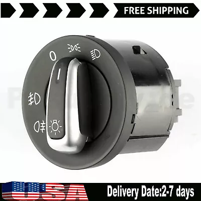 Fog Light Control Headlight Switch FITS VW Jetta Golf MK5 MK6 Rabbit 5ND941431A • $18.61