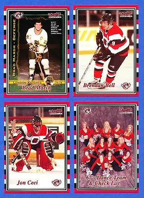 2001 OHL OTTAWA 67'S JUNIOR HOCKEY TEAM SET Of 30 Pre-rookies RC  • $14.99