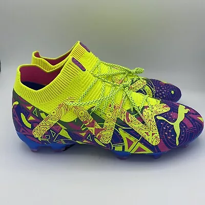 Puma Future Ultimate Energy FG/AG Soccer Cleats 107546-01 Yellow Men’s Sz 10.5 • $89.97