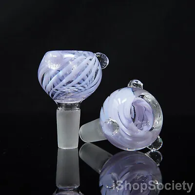 $10.99 • Buy Neon Slime Slide Bowl 14mm Water Pipe Hookah Head Piece Thick Glass Bowl - P644A