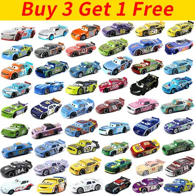 $8.99 • Buy Disney Pixar Cars Diecast Lightning McQueen 1:55 Diecast Model Car Toys Boy Gift