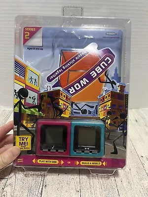 Cube World Series 2- Teal And Pink Mic Set Of 2 Brand New Sealed • $65