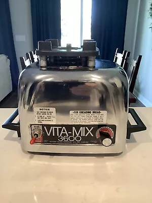 VitaMix 3600 Stainless Steel Blender Mixer Industrial Quality - MOTOR BASE ONLY • $40