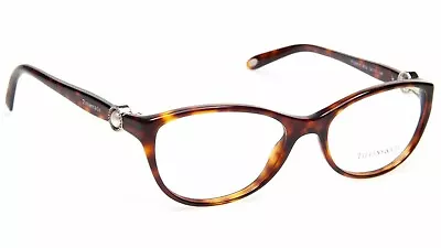 TIFFANY & CO . Eyeglasses - TF2093H 8002  - Womens - Havana Brown - Pearl • $219