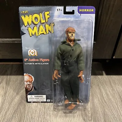 2021 Mego The Wolf Man  Factory Sealed Excellent Condition Horror • $19.99