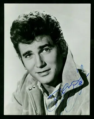 MICHAEL LANDON Bonanza Signed Autographed 7 X 9 Photo - BAS Beckett D. 1991 RARE • $450