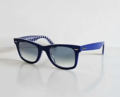 New Ray-Ban RB2140-F 1319/3F Wayfarer Hand Made In Italy Unisex Sunglasses • $125