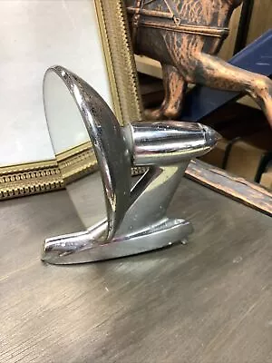 $21 • Buy Great Find! Vintage 50's-60's Car Chrome Side View Mirror Art Deco Rat Rod ?