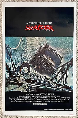 🔥 Sorcerer ORIGINAL 27x41 ROLLED ONE-SHEET POSTER Roy Scheider Friedkin NITRO🔥 • $99.95