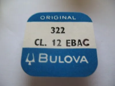 Bulova 12eba12ebacd12ecacd Buren 128012811282 Oscillating Weight Axel 322 • $110