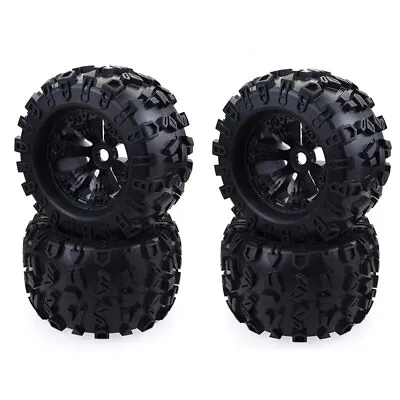 £75.59 • Buy 1/8 Monster Truck 170mm Wheels Tires For Redcat Rovan HPI Savage XL MOUNTED HSP
