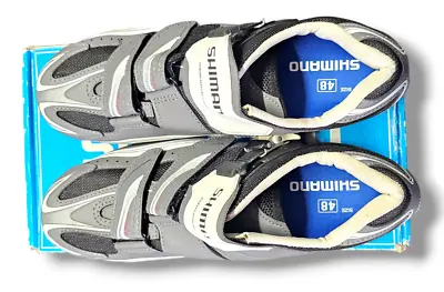Shimano SH-M087G Cycling Shoes Gray White Mens Size EU 48 US 12 RIGHT ONLY Mount • $26.97