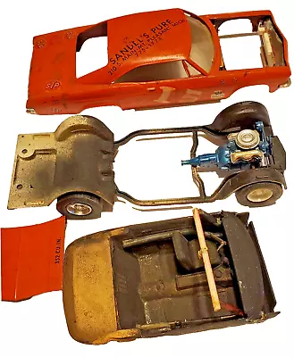 Vintage 1965 Chevy Impala Stock Car Partial Built Model Kit Parts Junkyard. • $75