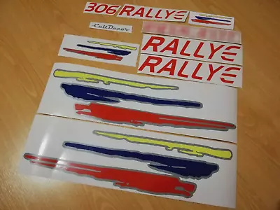 306 Rallye - Fits Peugeot - Reproduction Decal / Sticker Kit • $31.97