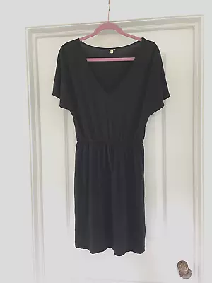 EUC Black J. CREW Tie-Waist Dress Size XXS • $0.99