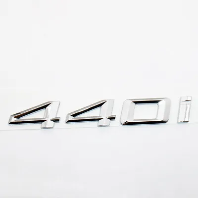 For BMW 440i Chrome Logo Emblem Badge Car Trunk Lid M Power Series Performance • $14.99