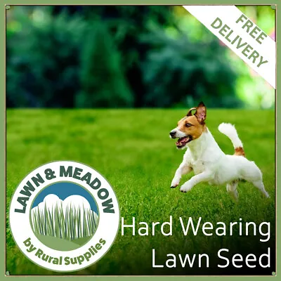 Hard Wear Grass Seed Garden Lawns Sport Fields Paddocks Tough Fast Growing • £175