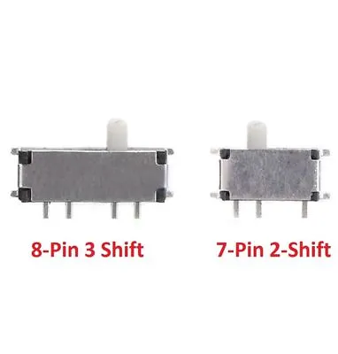 MINI Slide Switch SMD Toggle Switch 7-Pin 2-Shift/8-Pin 3 Shift MSK-12C02/MSK-02 • $37.50