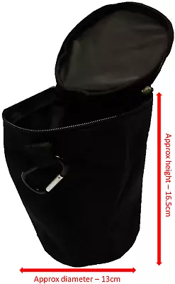 Kampa Camping Air Pump Zipped Carry Bag With Carabiner AC0502 - 16.5x13cm • £1.99