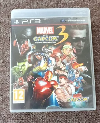 PS3 MARVEL VS CAPCOM 3 Fate Of Two Worlds PAL Complete PlayStation 3 PS3  • £5.49