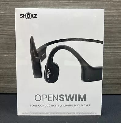 ✅Shokz OPENSWIM  Swimming MP3-Bone Conduction (Black) No Bluetooth Model S700📦 • $99.99